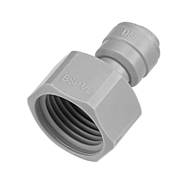 חיבור מהיר ישר עם הברגה נקבה BSPP שטוח 702